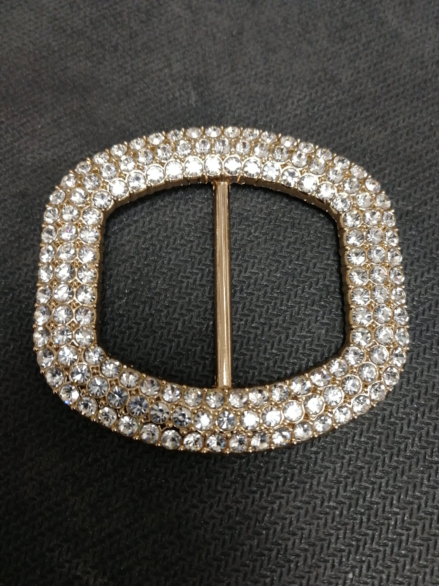 Diamanté Rhinestone Metal Buckle, Decorative Buckle, Metal Buckle, Diamanté Buckle