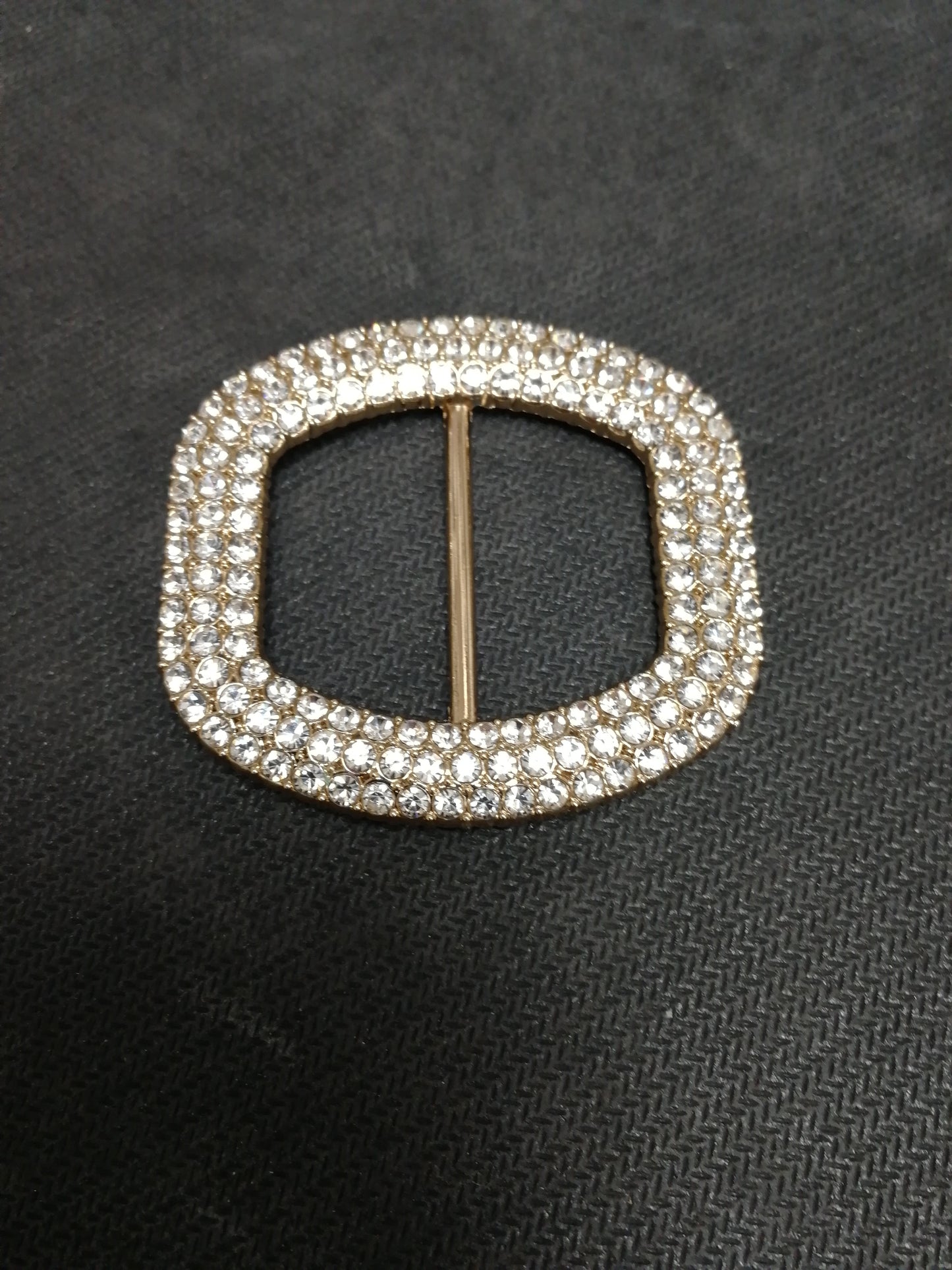 Diamanté Rhinestone Metal Buckle, Decorative Buckle, Metal Buckle, Diamanté Buckle