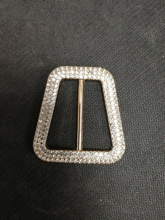 Diamanté Pearl Rhinestone Metal Buckle, Decorative Buckle, Metal Buckle,