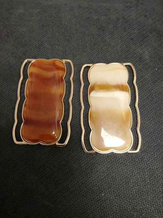 2 colours stone buckle, buckle, gold buckle, swimwear buckle, bag buckle, buckles