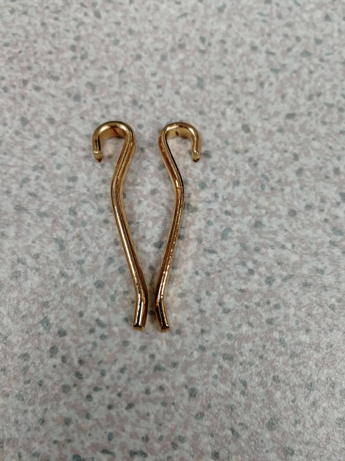 Gold Replacement Belt Buckle Prong (3.5cm Length) Small hook