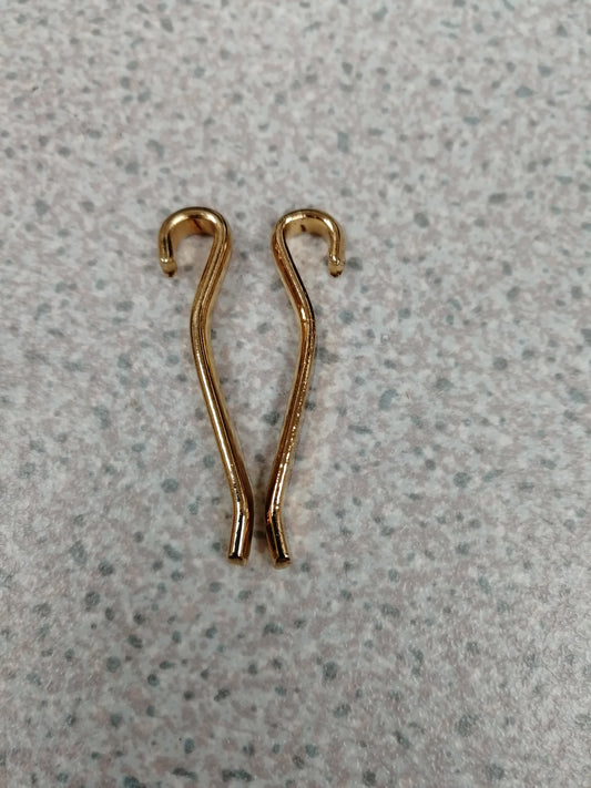 Gold Replacement Belt Buckle Prong (3.5cm Length) Small hook