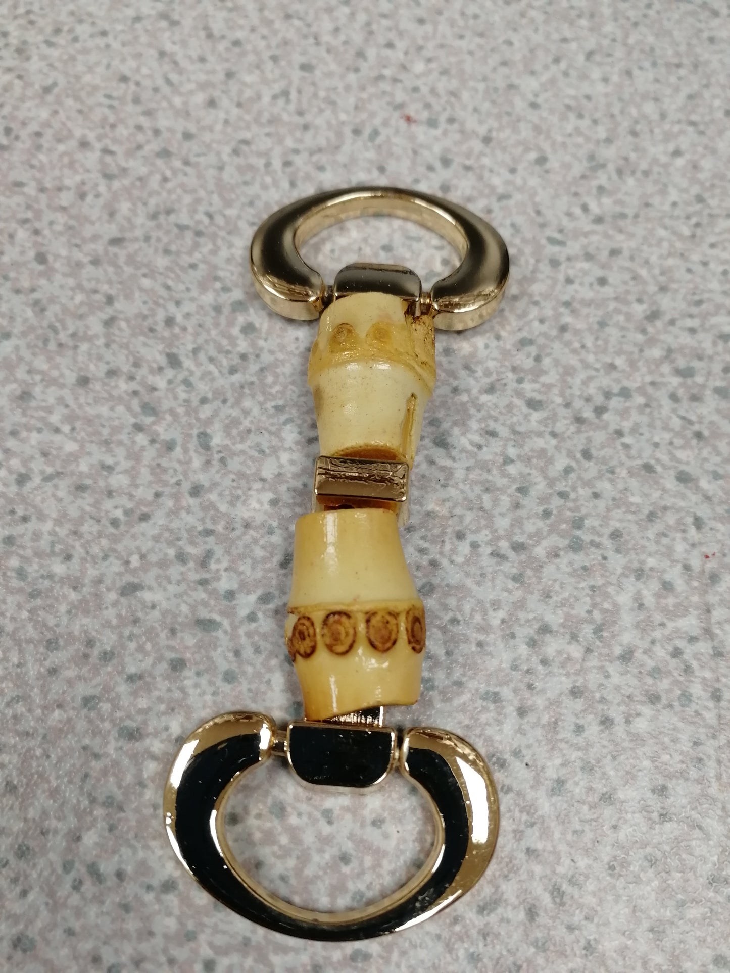 7.5cm x 3cm Gold Metal Barrel Buckle, Gold Chain Buckle, Bags Buckle, Shoes buckle, Gold tone Swimwear Buckle, shoe buckle