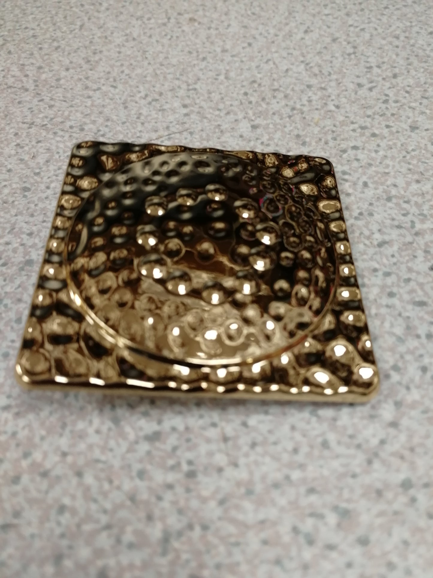 Hammered Square buckle , odd buckle, hammered face buckle, buckles, swimwear buckle, fashion buckle, gold buckle, Large