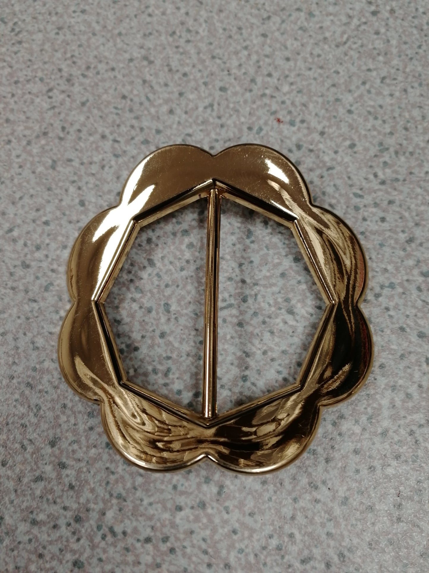 Flower shape buckle, swimwear buckle, buckles, gold buckles