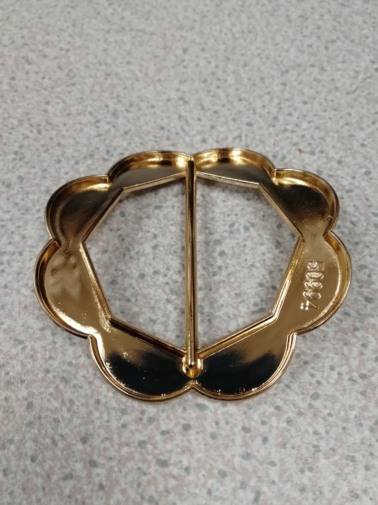 Flower shape buckle, swimwear buckle, buckles, gold buckles