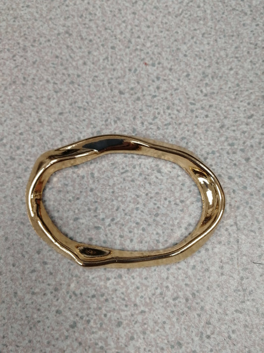 Chunky Oval Gold Buckle