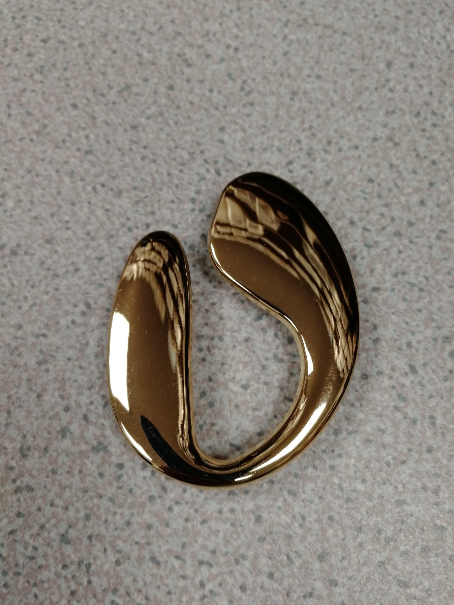 Smooth U-shape buckle, swimwear buckle, buckles, gold buckles