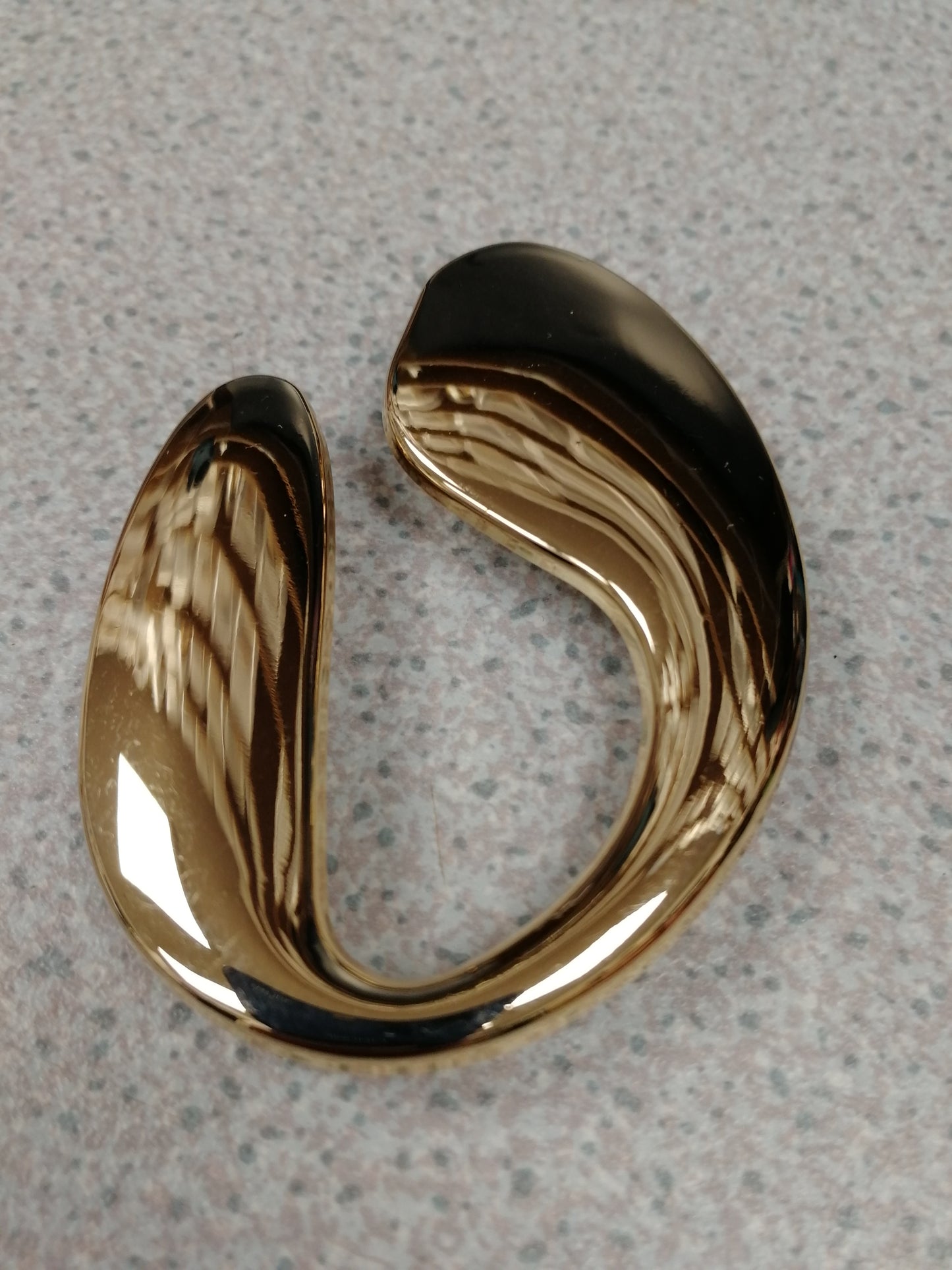 Smooth U-shape buckle, swimwear buckle, buckles, gold buckles