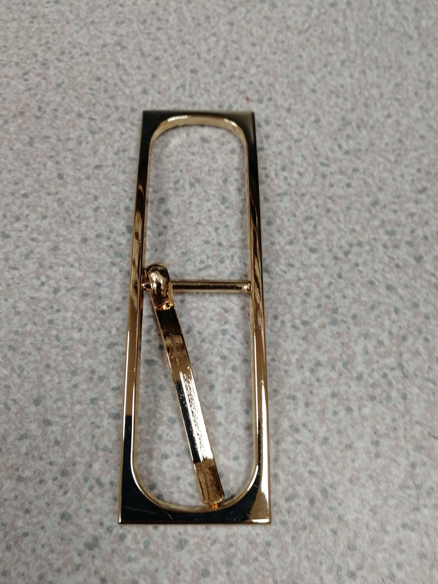 Rectangle shape buckle with prong, swimwear buckle, buckles, gold buckles