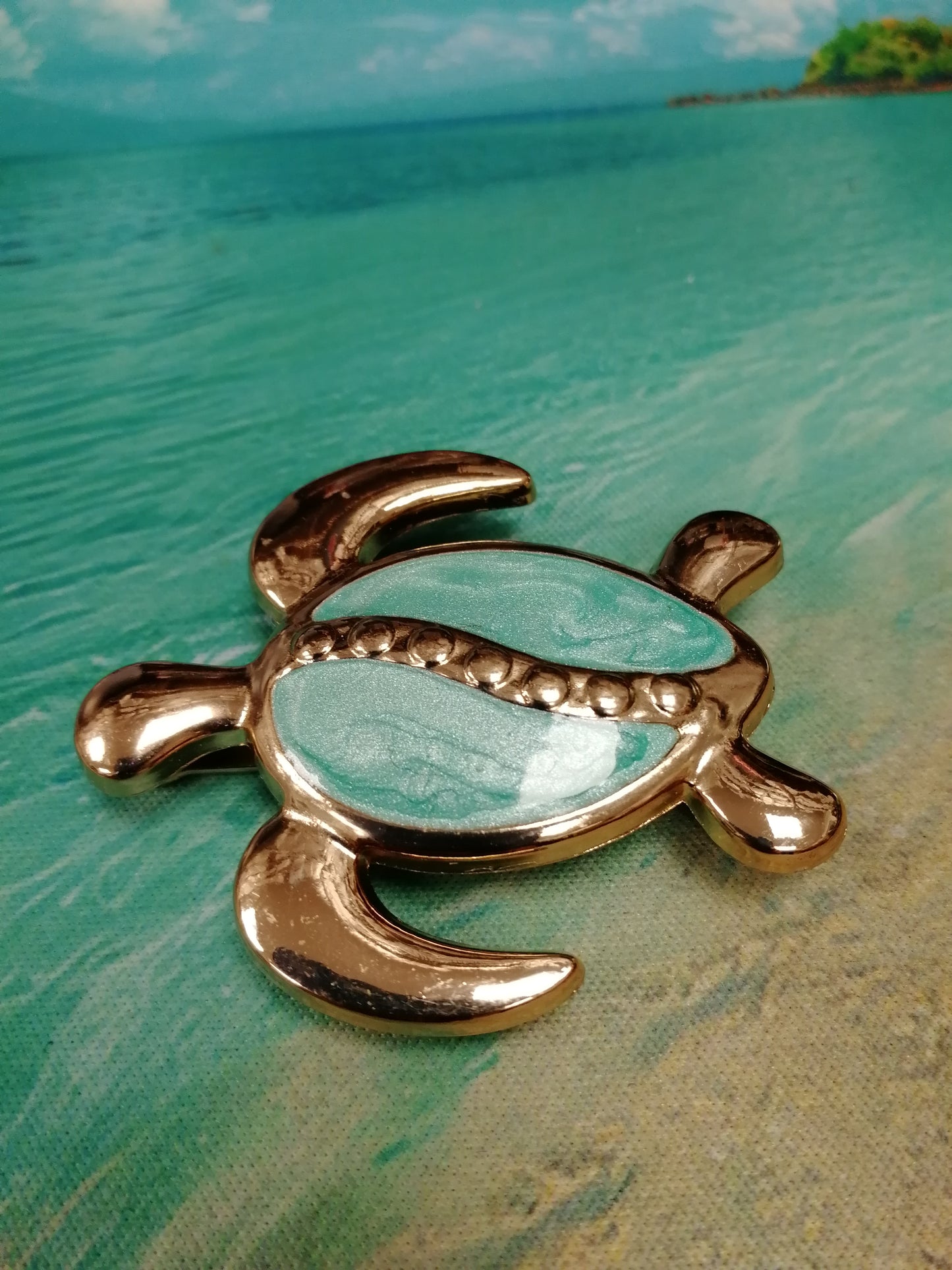 Beautiful Turtle stone buckle, buckle, gold buckle, swimwear buckle, bag buckle, buckles