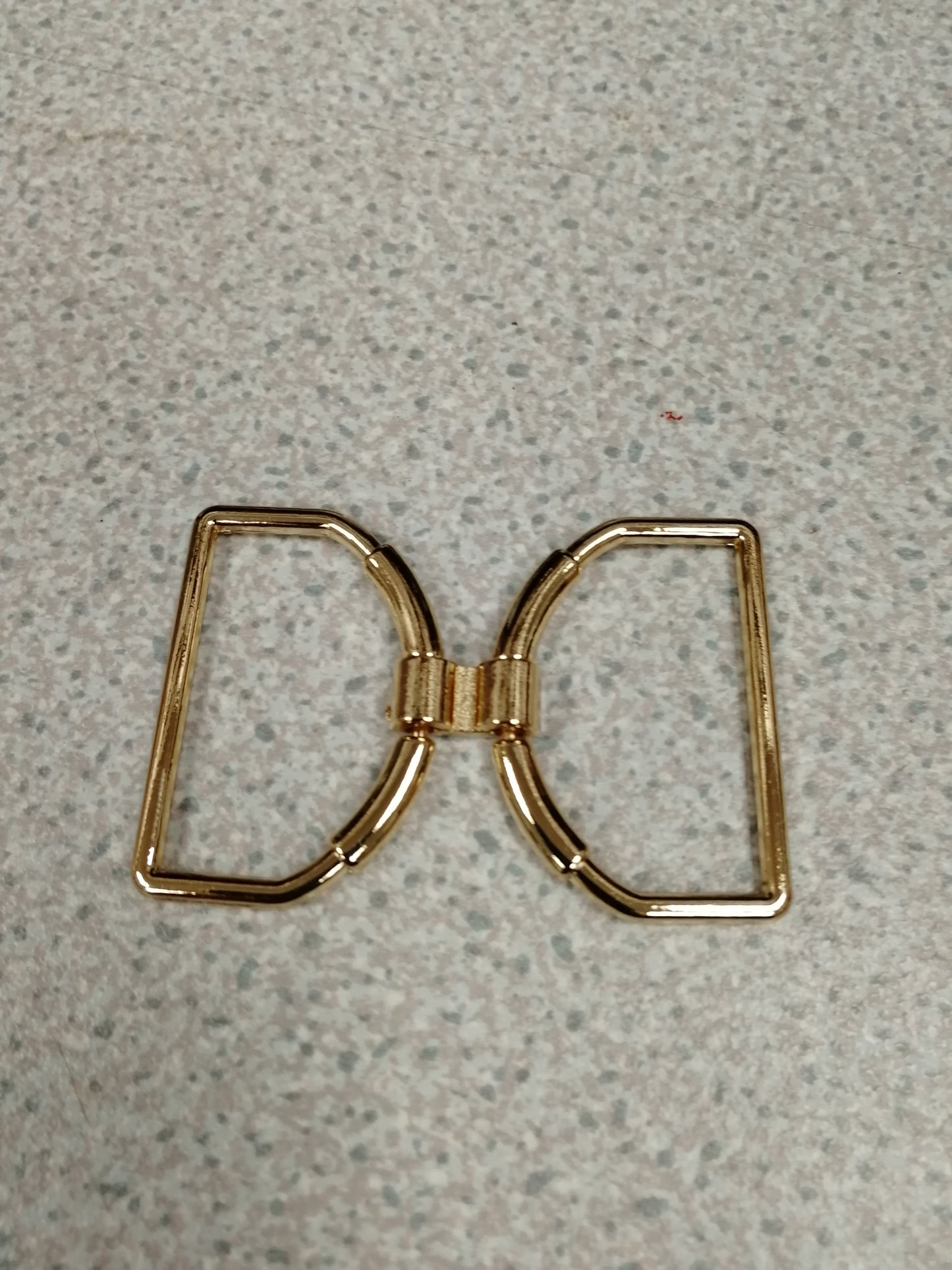 D Ring Buckle Gold, d ring, double d buckle, Swimwear Buckle