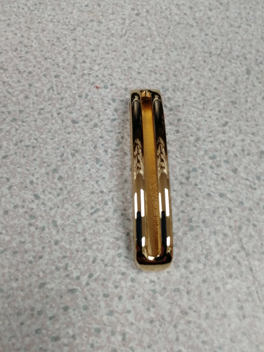 Long Half Tube, holders on garments, Tube buckle, GOLD Buckle, Swimwear buckle, dress buckle.