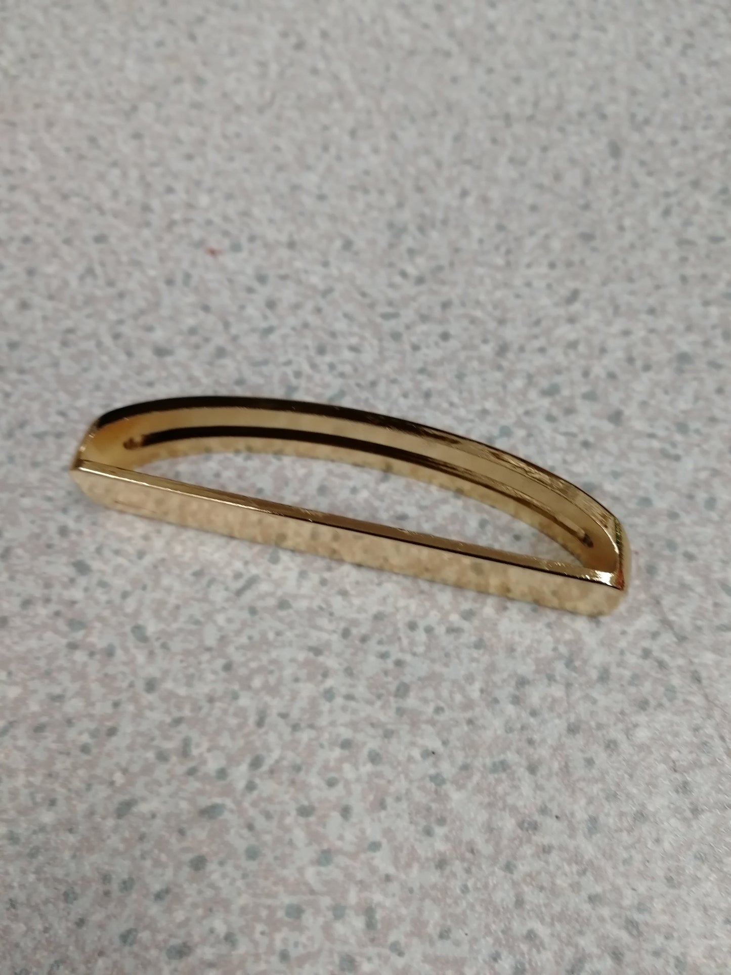 Long Half Tube, holders on garments, Tube buckle, GOLD Buckle, Swimwear buckle, dress buckle.
