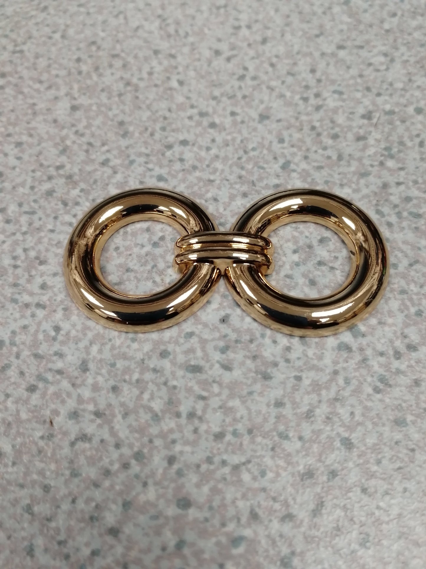 Small Double ring Buckle , gold metal buckle, buckle, ring buckle, swimwear buckle, fashion buckle, GOLD