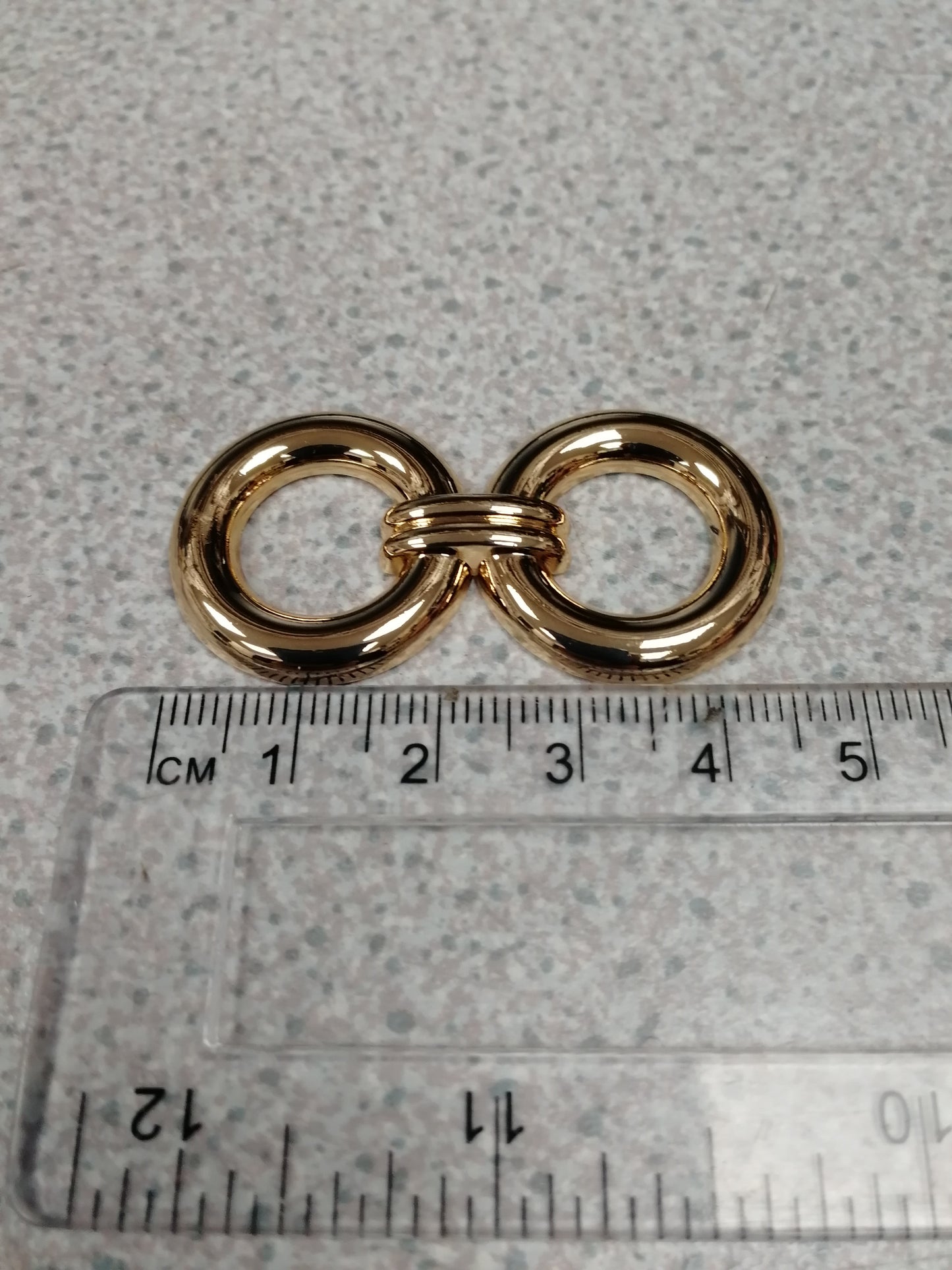 Small Double ring Buckle , gold metal buckle, buckle, ring buckle, swimwear buckle, fashion buckle, GOLD