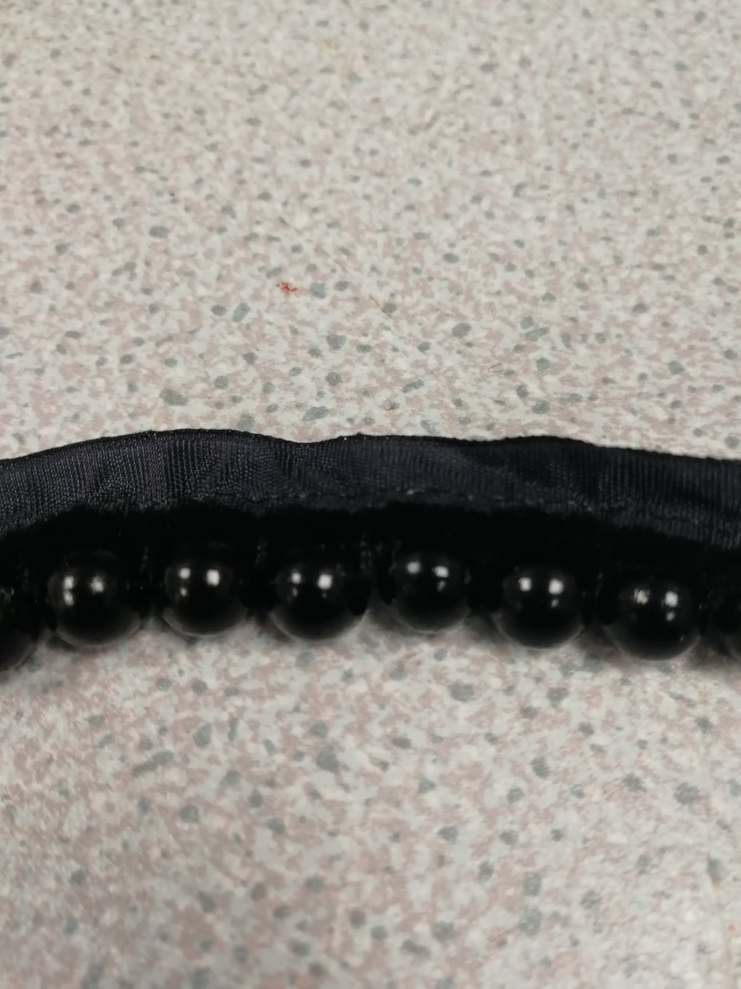 Black Bead on trim, Pearl trim, Edging lace, Bridal Trimming, Pearl Edging Trim, Sash Pearl Wedding,