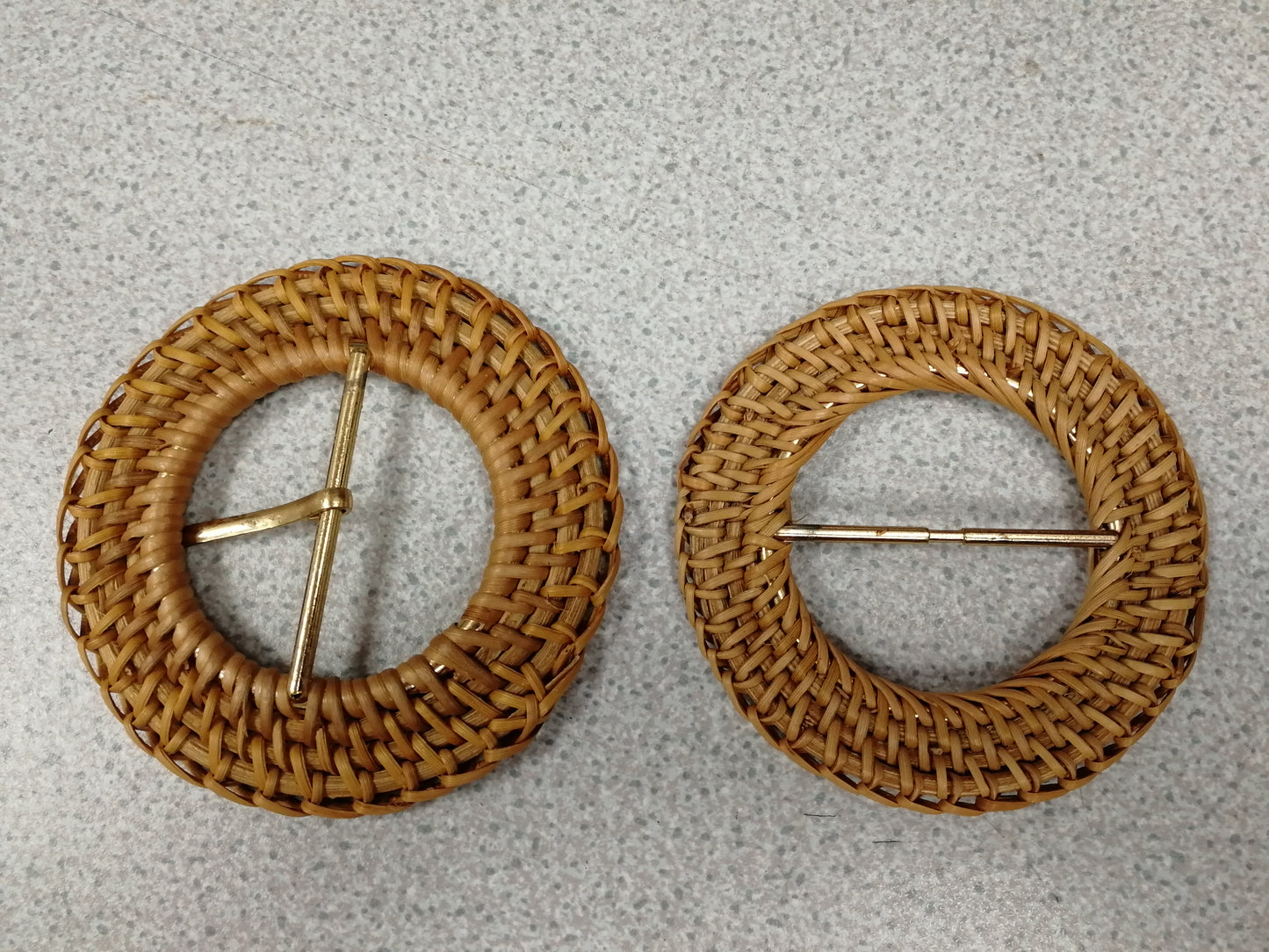 Rattan Buckles, Plastic Buckles, Rattan Buckles, Brown Buckles, Imitation wicker buckle, wicker buckle