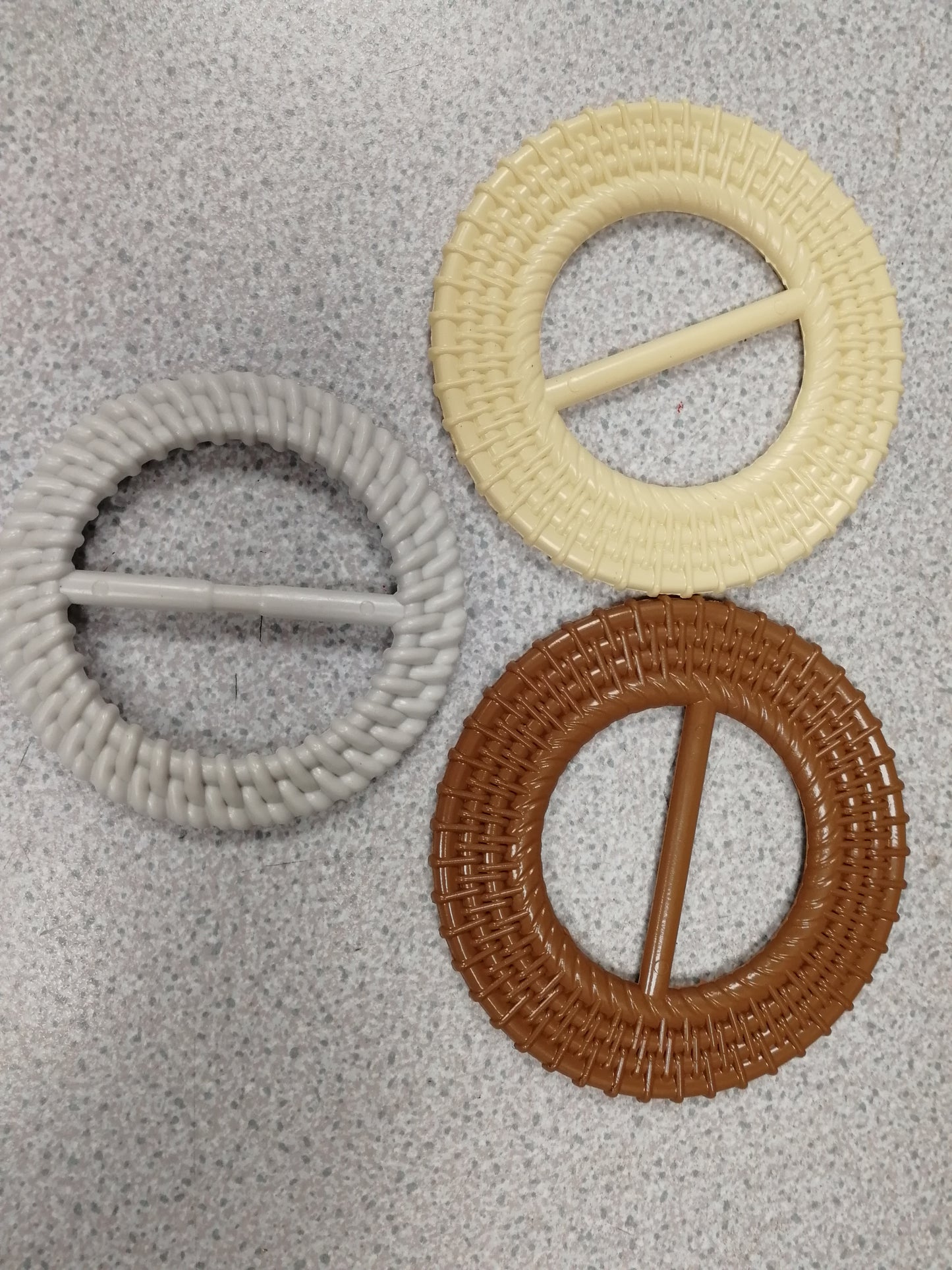 Plastic Rattan Buckles, Plastic Buckles, Rattan Buckles, Brown Buckles, Imitation wicker buckle, wicker buckle