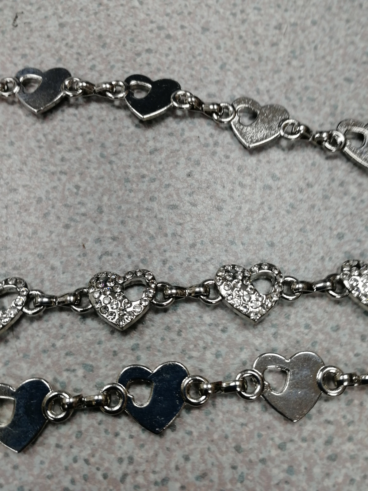 Heart belt, Diamante belt, silver belt, belly belt