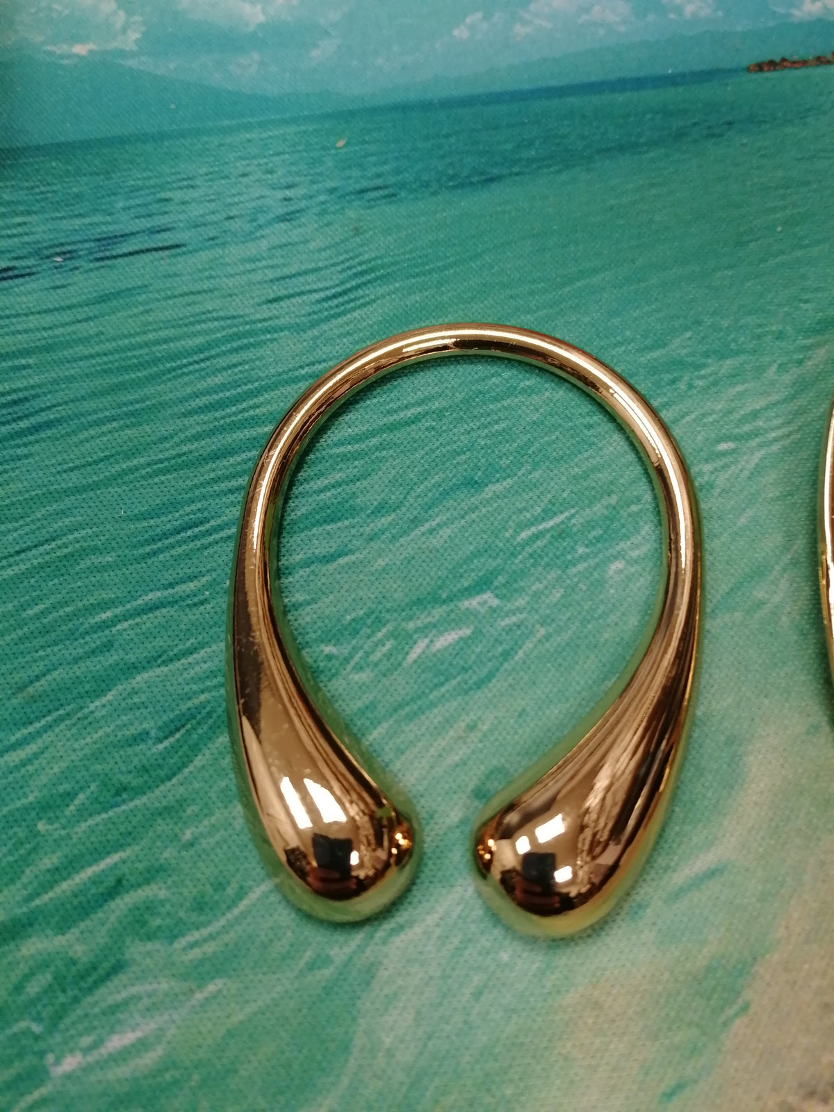 Smooth Small U-shape buckle, swimwear buckle, buckles, gold buckles