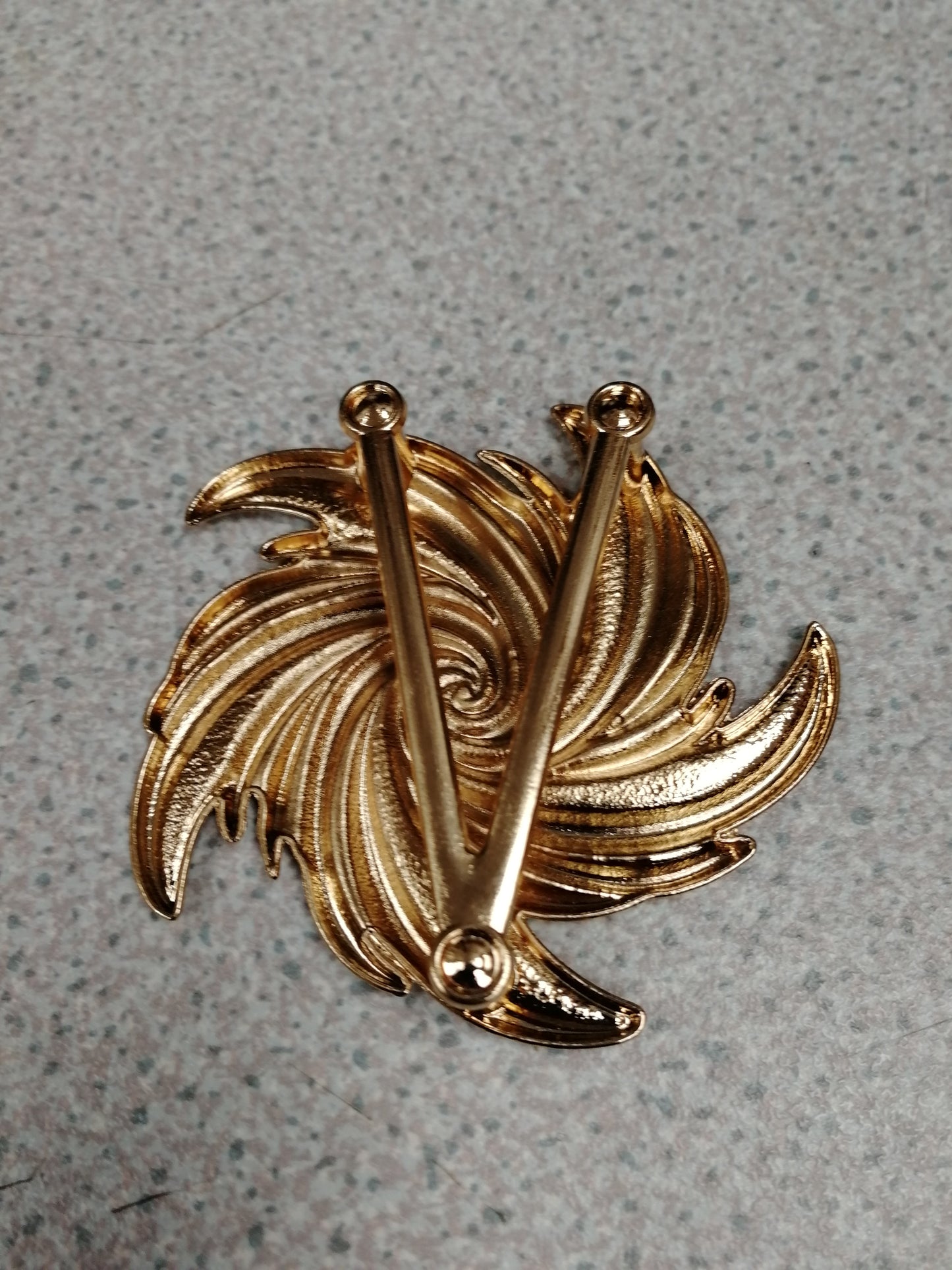 Swirl Patterned gold buckle, buckles, gold buckle, swimwear buckle