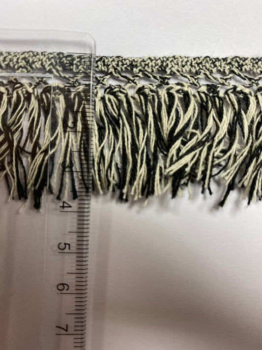 1 mtr, Tassel Fringe trim, Cotton Tassel Trim, Decoration Ribbon, Sewing Craft, fringe, craft fringe, boho fringe