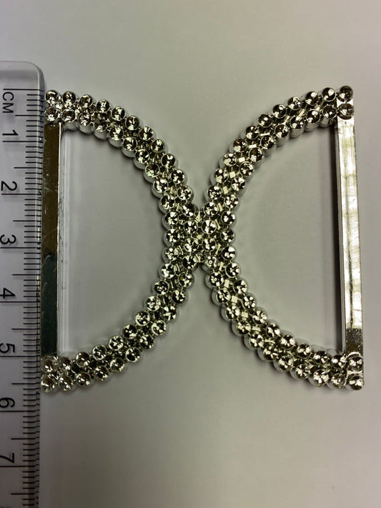 5pcs Silver ABS Light weight Double D (40mm bars)