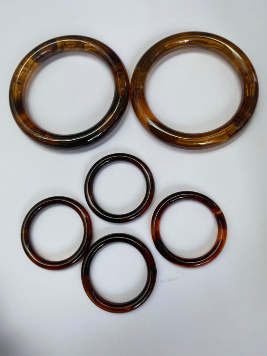 2pc Tortoishell Rings, TTS rings, rings