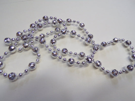 2 mtr Disco Ball Bead Chain, bead chain, silver or gold or black, bead ball chain, ball chain, disco ball chain
