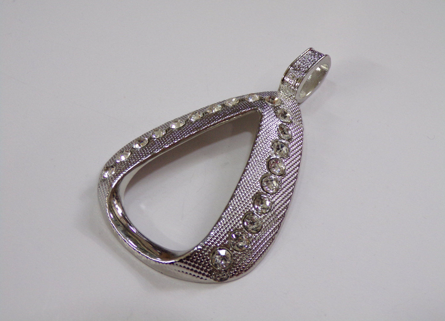 Stunning Modern Diamante Pendant, Jewellery Pendant, Rhinestones, Necklace