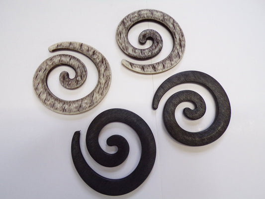 Spiral Buckle, Clasp, Macramé Hoop, Ring, Pendant, 70mm, Belt Buckle, Bag Clasp Leather Craft, fashion buckle, swimwear