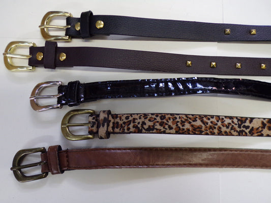 2cm Women's Skinny Belt -Thin Style -Jeans Waist Ladies Dress Casual Work all use belts, fashion belts, belts, dress belts
