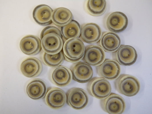 6pcs Matt Buttons, Beige Fancy Buttons for Sewing and Knitting 20mm 32L. Buttons, stone buttons,