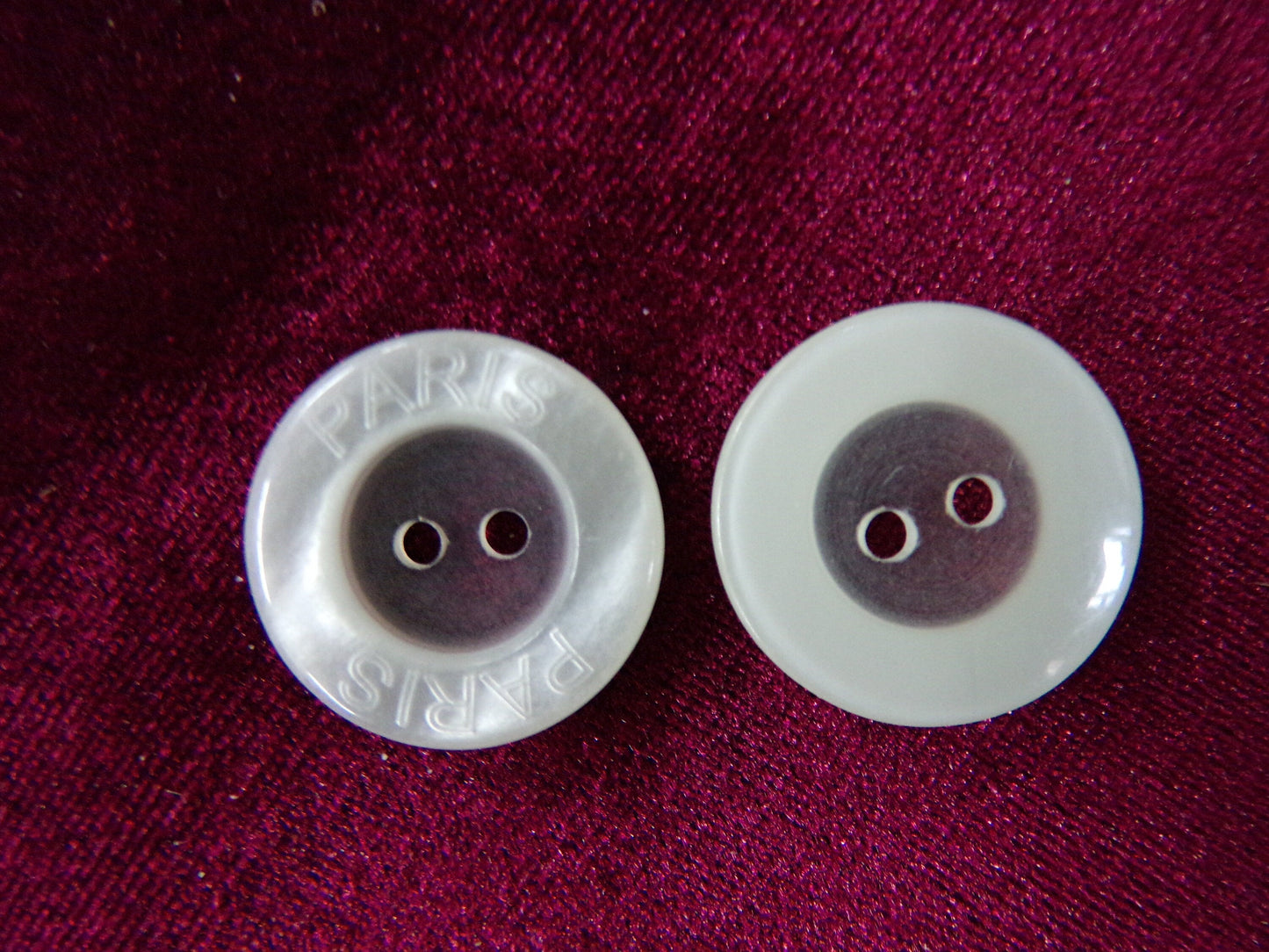 6pcs Paris Buttons, Pearly Buttons, Shirt Buttons, Coat Buttons, Sewing Button