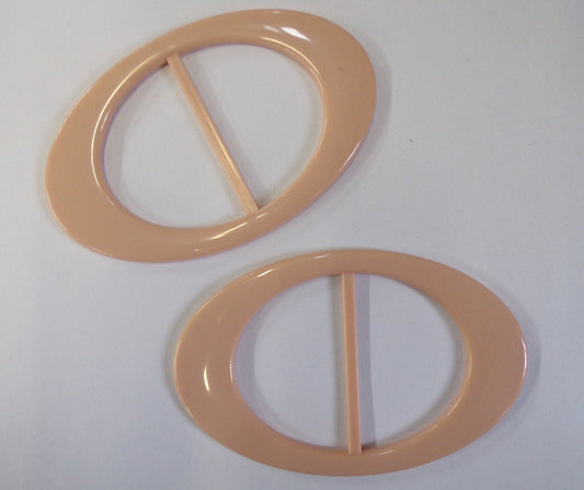 Slide 60mm bar, ABS Light Weight Buckle, Oval buckles, Belt Buckle, Beige buckle, fashion buckle