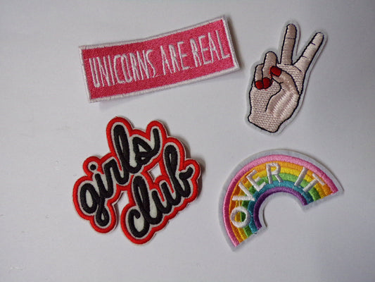 Fancy Appliques, Iron on Embroidered Patch, Sewing Patch, Glue on Patch, Badge iron on, badges