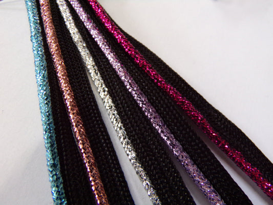 7mm Lurex Shiny Piping Cord, Rope, Piping, Trimmings Upholstery Piping Cushion, clothing piping, piping, lurex trim, red piping,black piping