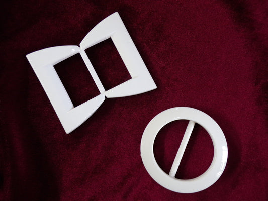 2" Slider Buckle, White Buckle, Sliders, 40mm or 50mm bar, Belt Buckle, Craft, buckles, white buckles, rectangle buckle, round buckle, sew