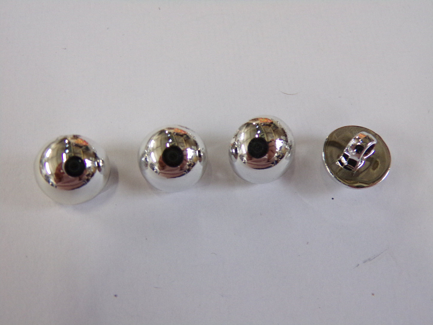 11.5mm, Gold/Silver, shank buttons, Blouse buttons, Dress buttons, Knitwear Buttons, Gold Buttons, Fashion buttons, silver buttons, 18L