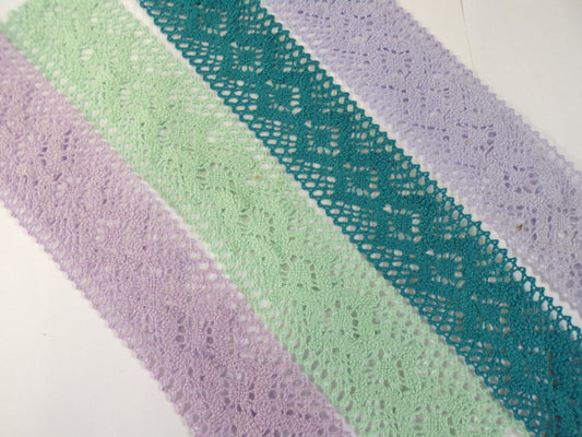 1 mtr 4.5cm Vintage Style Cotton Lace Trim, 8 colours, Cotton Lace, Cotton Decorative lace, Sewing lace, Craft, lace, boho lace