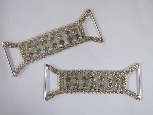 Rhinestones Silver Buckle, Diamante Buckle, Bridal Buckle, Bags, Belts, Crafts, Swimwear, Lingerie, Clothing, fashion