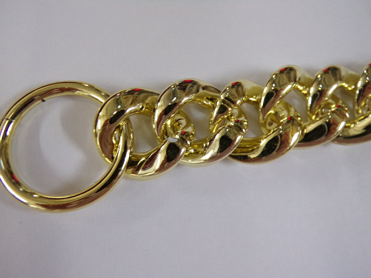 Large Chain Buckle, Lightweight Gold Buckle, Clothing, Bags, Swimwear, Sewing, Knitting, chain, plastic chain