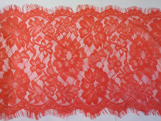 6 colours, 26cm wide Delicate Eyelash Lace Trim, Black lace, White Lace, French Lace, eyelash lace, fashion lace, Sewing, Craft, lace