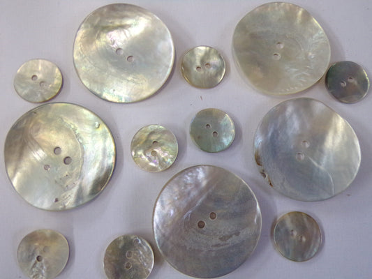 12mm/16mm/34mm,Mother of Pearl Round Buttons, Natural Buttons, Shell buttons, Pearl Buttons for Cardigan, shell buttons, knitwear buttons