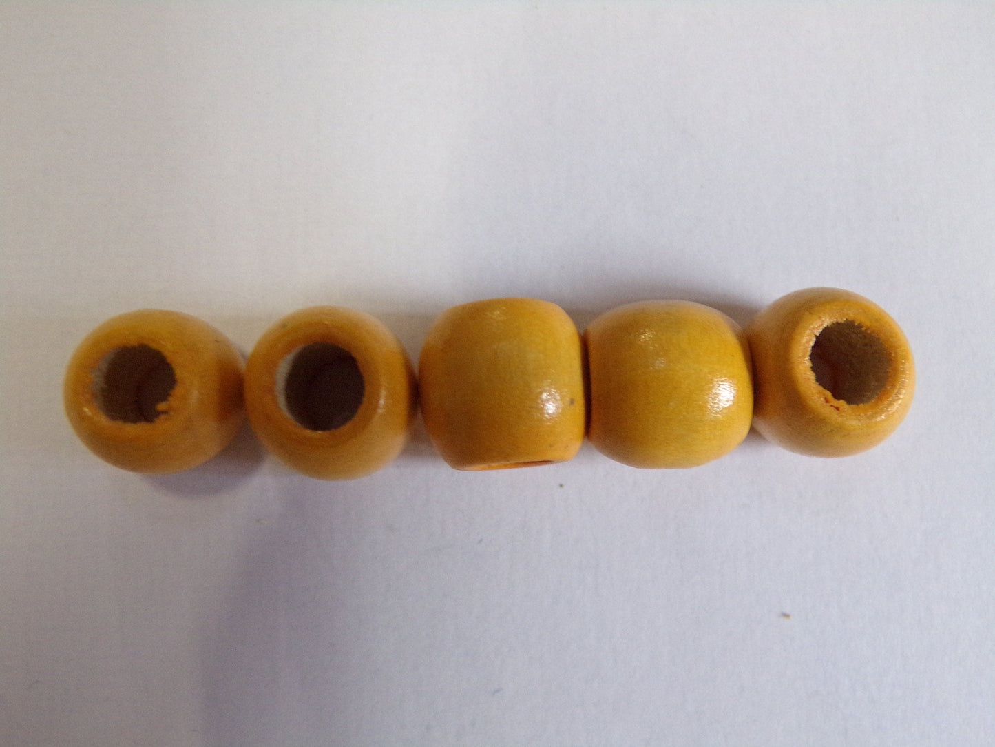 12mm, Round Wood Beads, Large Hole Wooden beads, Macrame beads, Jewel beads, Cord stopper, Jewellery, Craft, beads