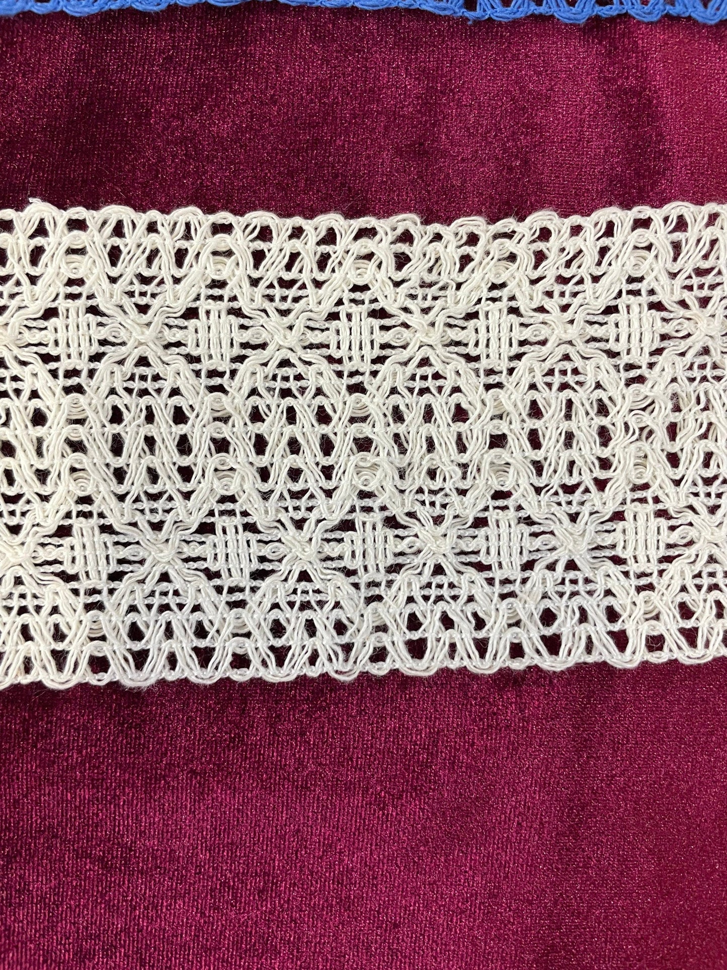 7.5cm lace, crochet lace, knitted lace, vintage lace