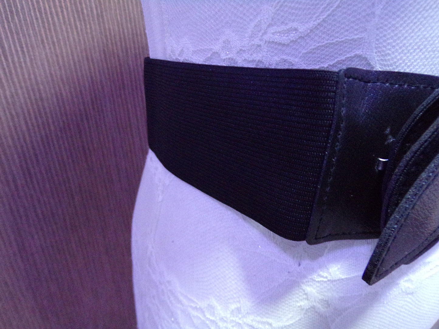 Black Elastic Belt, Wide Elasticated Stretch Belt, Brown Belt, elastic belt, stretch belt, leaf design belt, bow belt