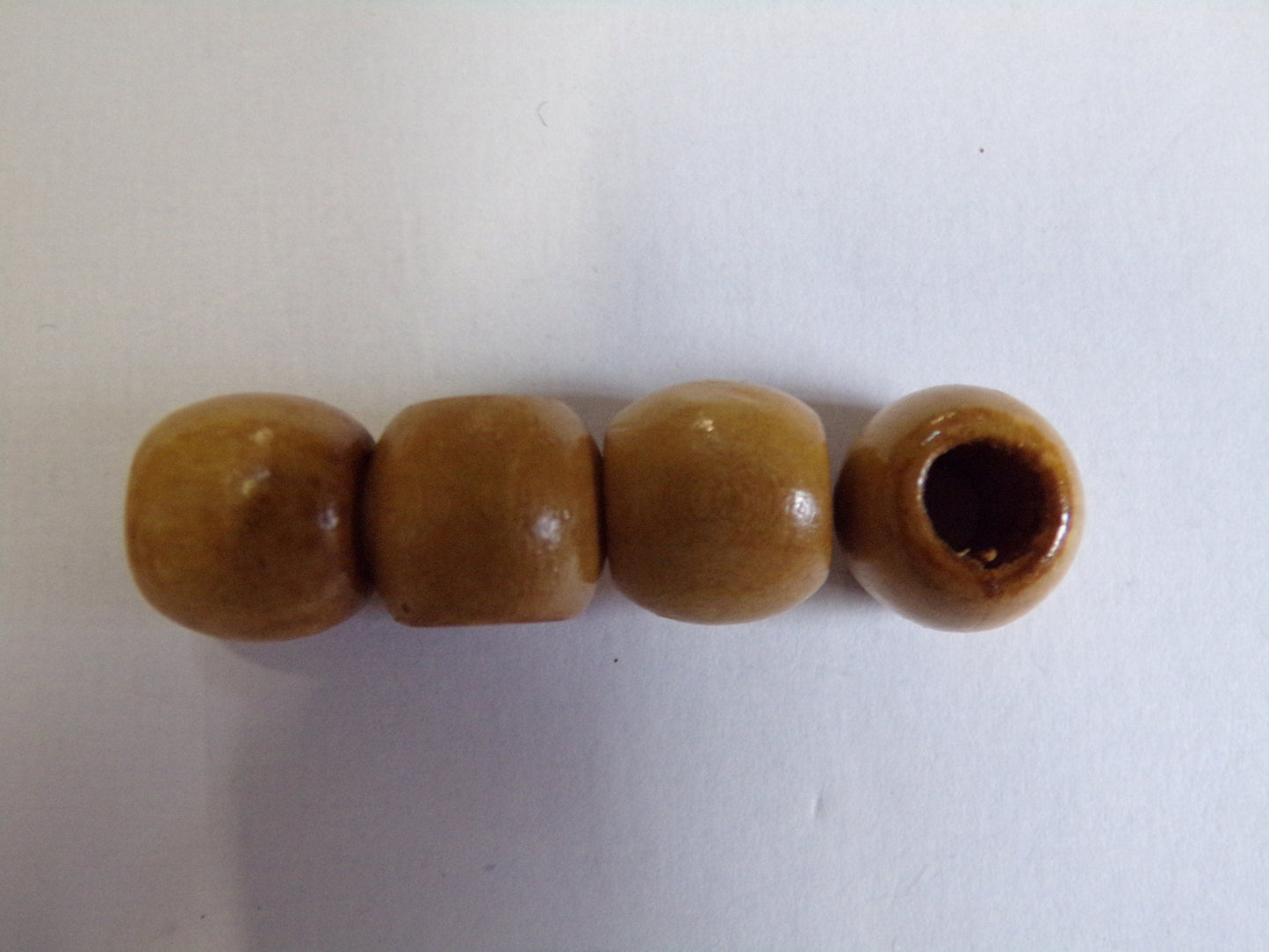 12mm, Round Wood Beads, Large Hole Wooden beads, Macrame beads, Jewel beads, Cord stopper, Jewellery, Craft, beads