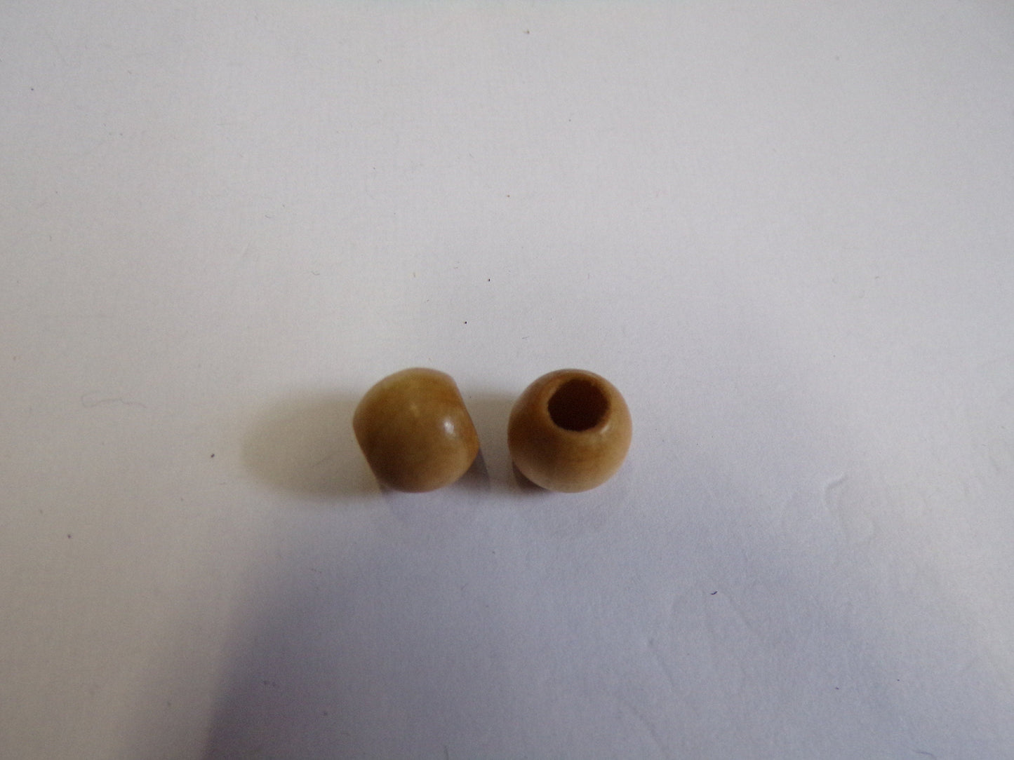 10mm, Round Wood Beads, Large Hole beads, Macrame beads, Jewel beads, Cord stopper, Jewellery, Craft, beads, colour beads